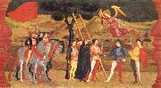 UCCELLO, Paolo Miracle of the Desecrated Host (Scene 4) aet oil painting picture wholesale
